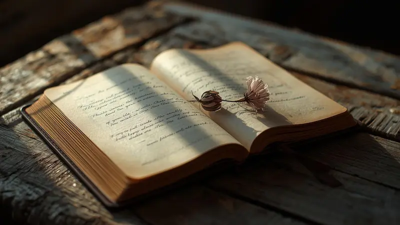 A handwritten prayer for healing a broken friendship in a journal.