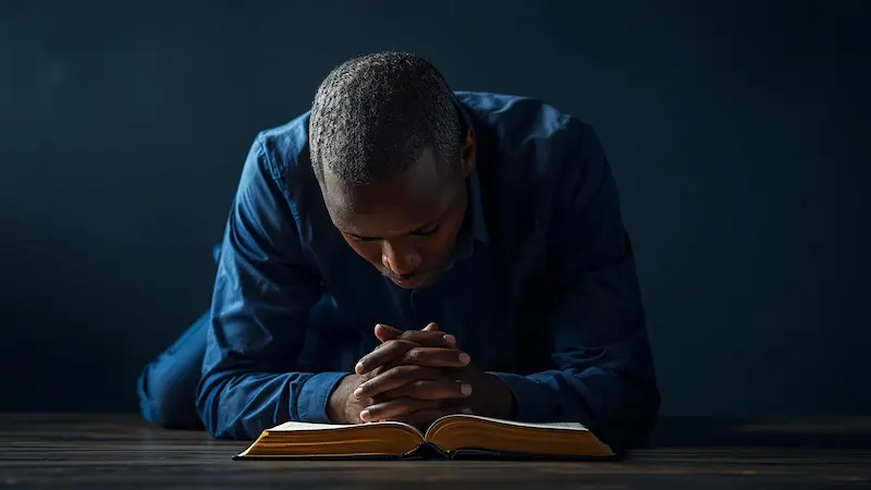building a strong daily prayer life with Bible and prayer