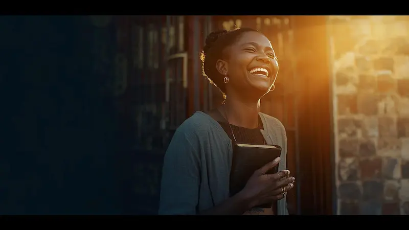 spiritual transformation after church service