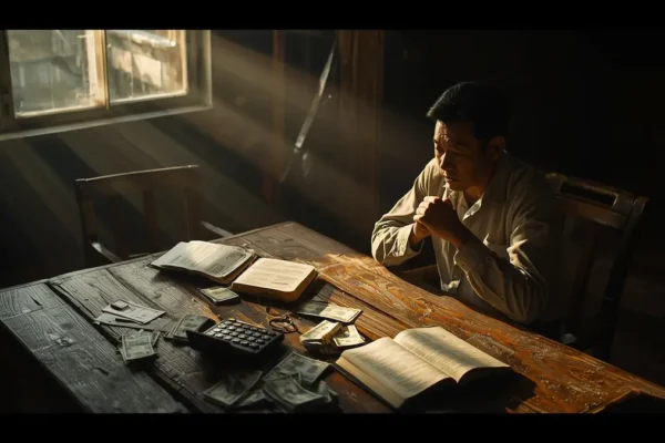 Bible promises bring hope in financial struggles.