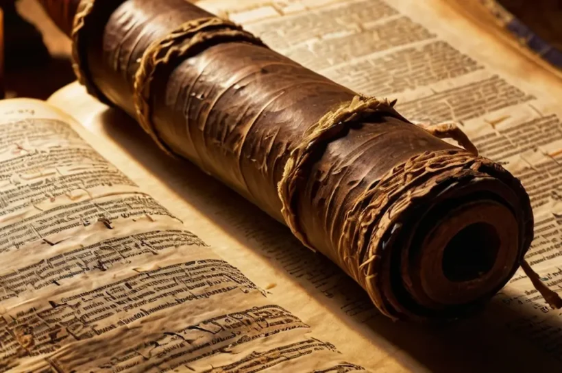 Open Bible with warm light symbolizing the great heroes of the Old Testament like Abraham, Moses, and David.