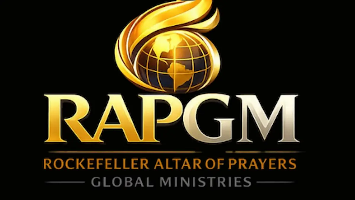 Rockefeller Altar Of Prayers Global Ministries official logo